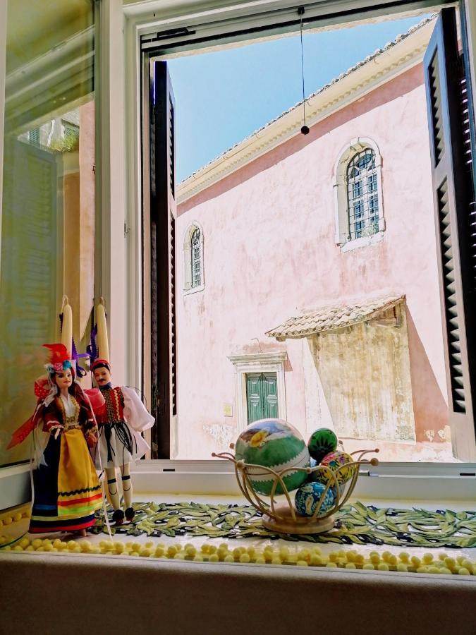 Venetian Well Cozy Apartment Corfu Old Town Exteriör bild